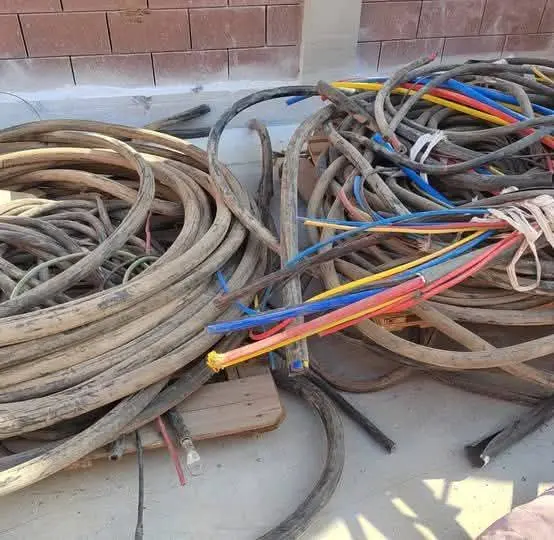 Mixed electrical cable scrap